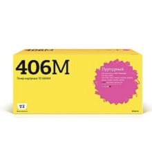 T2 CLT-M406S Картридж (TC-S406M) для Samsung CLP-365/CLX-3300/3305/Xpress C410 (1000 стр.) пурпурный, с чипом