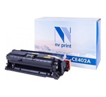 NV Print CE402A Картридж для HP CLJ Color M551/M551n/M551dn/M551xh5 (6000 стр.) жёлтый, с чипом