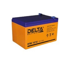 Delta DTM 1212  (12 А\ч, 12В) свинцово- кислотный аккумулятор  