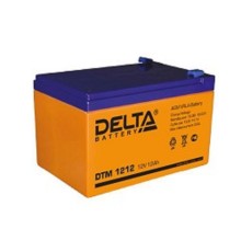 Delta DTM 1212  (12 А\ч, 12В) свинцово- кислотный аккумулятор  