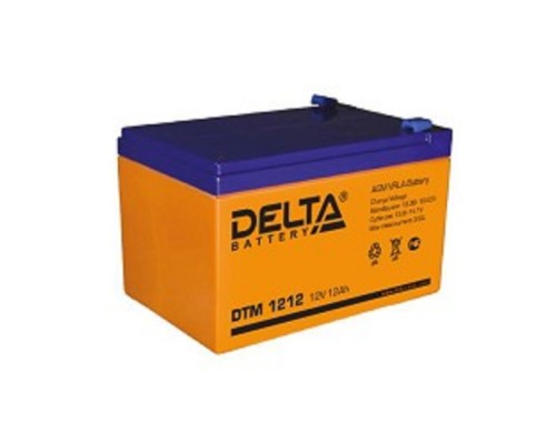 [батареи] Delta DTM 1212  (12 Ач, 12В) свинцово- кислотный аккумулятор  