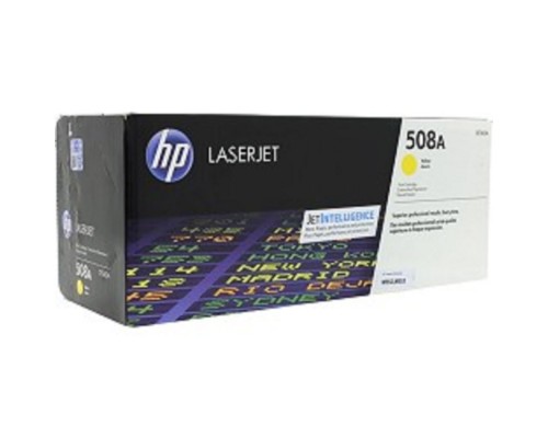 [Расходные материалы] HP CF362A Картридж 508A, Yellow {Color LaserJet M552/M553 (5000стр.)}