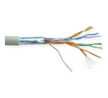 5bites Кабель FT5725-305A витая пара FTP / STRANDED / 5E / 24AWG / CCA / PVC / 305M