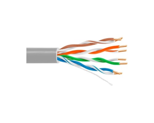 [Кабель] 5bites Кабель US5505-100A витая пара UTP / SOLID / 5E / 24AWG / CCA/ PVC / 100M