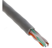 5bites Кабель US6575-100A витая пара UTP / SOLID / 6CAT / 23AWG / CCA / PVC / 100M
