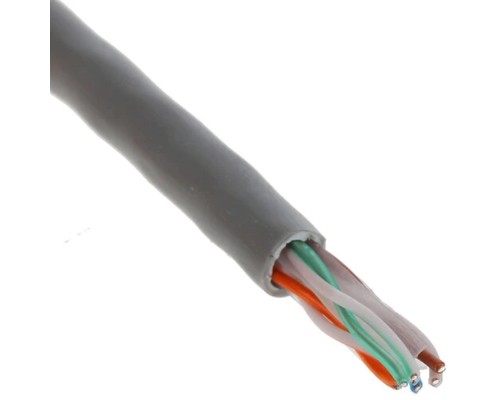 [Кабель] 5bites Кабель US6575-100A витая пара UTP / SOLID / 6CAT / 23AWG / CCA / PVC / 100M
