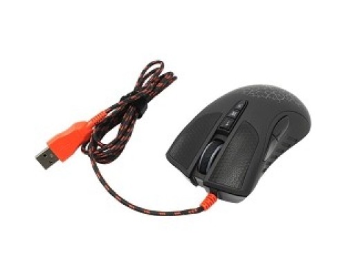 [Мышь] A-4Tech Мышь Bloody Blazing AL90 Black USB, лазерная (8200dpi) USB2.0 игровая (7but) [293569]
