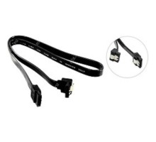 5bites SATA3-7PL50A(BK) Кабель  Serial SATA V3.0, 6Гбит/с, защелка, 0.50м