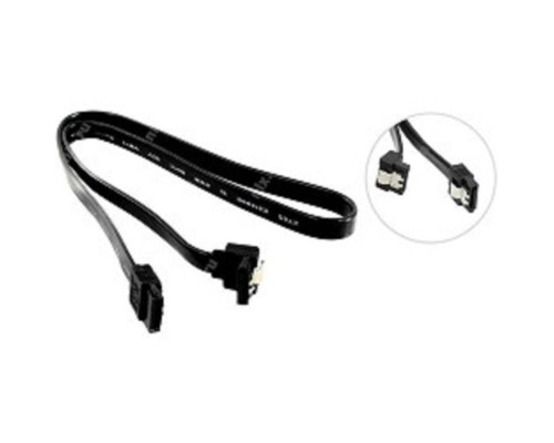 [Кабели] 5bites SATA3-7PL50A(BK) Кабель  Serial SATA V3.0, 6Гбит/с, защелка, 0.50м