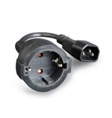 Cablexpert Удлинительный кабель питания ,C14 евророзетка, PC-SFC14M-01