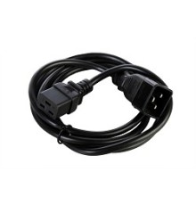 REM Шнур питания с заземлением IEC 60320 C19/IEC 60320 C20, 16А/250В (3x1,5), длина 3 м. (R-16-Cord-C19-C20-3)