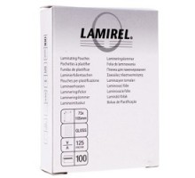 Lamirel Пленки для ламинирования CRC-78663 (75х105 мм, 125 мкм, 100 шт.)
