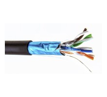 5bites Кабель FS5500-305APE витая пара FTP / SOLID / 5E / CCAG / PE / BLACK / OUTDOOR / DRUM / 305M