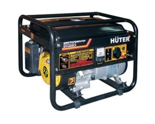 [Huter Генераторы] Huter DY4000LX 64/1/22 Электрогенератор {электростартер четырехтактный,3000Вт,220В/50Гц,78Дб,принудительное охлаждение,бак 15 л,расход бенз 395 г/кВтч,расход масла 6,8, габариты 610х430х46 вес 42,5кг}