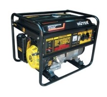 Huter DY5000L 64/1/5 Электрогенератор {четырехтактный, 4000Вт, 220В/50Гц, 80Дб, принудительное охлаждение, бак 22 л, расход бензина 374 г/кВтч, расход масла 6,8, габариты700х535х570 вес 70 кг}