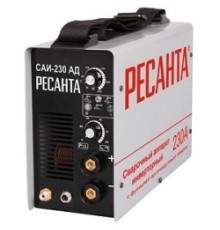 Ресанта САИ 230 65/17 Сварочный аппарат инверторный Аргоно-Дуговая [65/17] {TIG, MMA, 220В±10%, TIG макс.4,6кВт, MMA макс.6,8кВт, 10А-230А, ПВ 70%, напр. холостого хода 85В, 360х135х232 мм}