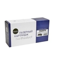 NetProduct TN-2075 Картридж для Brother HL-2030/2040/2070/7010/7420/7820, 2,5К