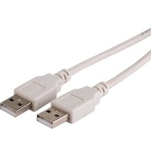 Rexant (18-1144) Кабель шт. USB-A – шт. USB-A, 2,4А, 1,8м, ПВХ, серый