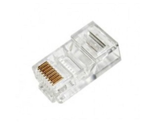 [Разъемы, Проходные адаптеры, Вставки] PROconnect (05-1021-6) Разъем UTP RJ-45 (8P8C), CAT 5e (100 шт.)