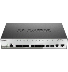 D-Link DGS-1210-12TS/ME/B1A Управляемый L2 коммутатор с 10 портами 1000Base-X SFP и 2 портами 10/100/1000Base-T