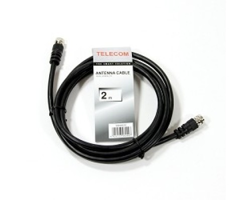 [кабели] Telecom Кабель соединительный (TAN9520-2M) антенный RG59 F-male--F-male 2м [6926123462447]