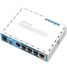 MikroTik RB951Ui-2nD Беспроводной Маршрутизатор  hAP 2.4Ghz, 5xLAN, 2.4 ГГц 802.11b/g/n, MIMO 2x2, 22 дБм