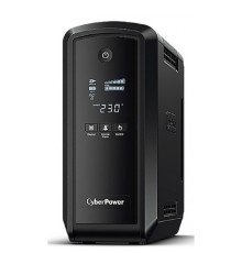 ИБП CyberPower CP900EPFCLCD {Line-Interactive, Tower, 900VA/540W USB/RJ11/45/USB charger A (6 EURO), 12В/9 Ач х 1}