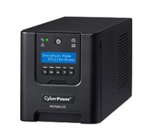 ИБП CyberPower PR750ELCD {Line-Interactive, Tower, 750VA/675W USB/RS-232/EPO/SNMPslot (6 IEC С13), 12В/7 Ач х 2}