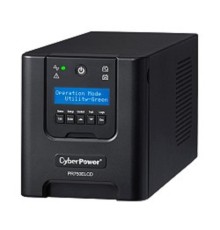 ИБП CyberPower PR750ELCD {Line-Interactive, Tower, 750VA/675W USB/RS-232/EPO/SNMPslot (6 IEC С13), 12В/7 Ач х 2}