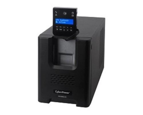 [ИБП] ИБП CyberPower PR1000ELCD {Line-Interactive, Tower, 1000VA/900W USB/RS-232/EPO/SNMPslot (8 IEC С13), 12В/12 Ач х 2}