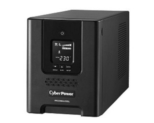 [ИБП] ИБП CyberPower PR2200ELCDSL {Line-Interactive, Tower, 2200VA/1980W USB/RS-232/EPO/SNMPslot (8 IEC С13, 1 IEC C19), 12В/9 Ач х 4}