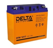 Delta DTM 1217  (17 А\ч, 12В) свинцово- кислотный аккумулятор  