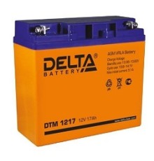 Delta DTM 1217  (17 А\ч, 12В) свинцово- кислотный аккумулятор  