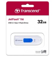 Transcend USB Drive 32Gb JetFlash 790 TS32GJF790W {USB 3.0}
