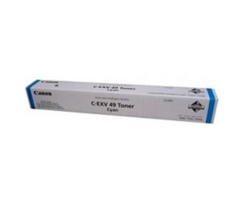 [Расходные материалы] Canon C-EXV49C 8525B002 Тонер-картридж для серии iR-ADV C33xx, 3520I Голубой. 19000 страниц