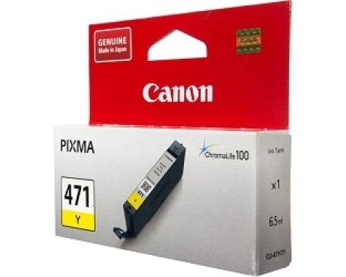 [Расходные материалы] Canon CLI-471Y 0403C001 Картридж для PIXMA MG5740/MG6840/MG7740, желтый