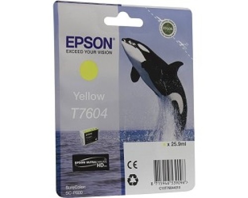 [Расходные материалы] EPSON C13T76044010 SC-P600 Yellow (cons ink)