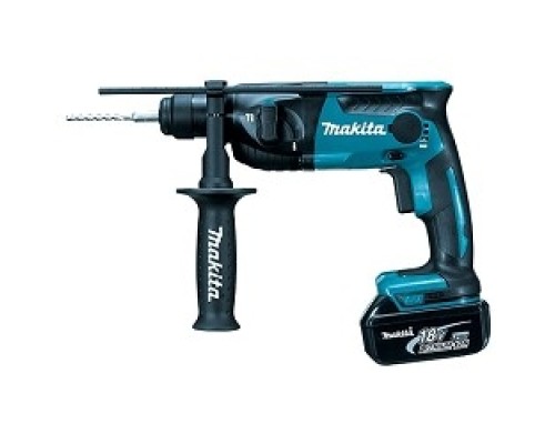 [Перфоратор] Makita DHR165Z Перфоратор аккумуляторный SDS+ [DHR165Z] {18В,Li-ion,2реж,1.3Дж,0-5300ум,2.2кг,чем,подсветка,бакк и зу}