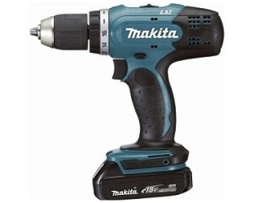 [Дрель, Шуруповерт] Makita DDF453SYE Дрель аккумуляторная [DDF453SYE]  {18В,2х1.5Ач Li-ion,БЗП-13мм,0-4001300обм,4227Нм,1.8кг,чем}