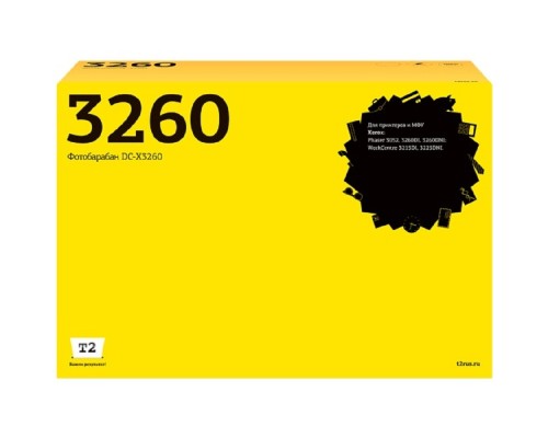 [Расходные материалы] T2 101R00474 Драм-картридж (DC-X3260) для Xerox Phaser 3052/3260/WorkCentre 3215/3225 (10000 стр.) с чипом
