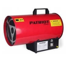 Калорифер газовый PATRIOT GS 12 [633445012] {Мощн. 12 кВт;Эл.двиг.: 25 Вт - 220 Вольт;  Тип газа: пропан/бутан; Расход: 0.71 кг/час; Вес: 4.4 кг; Редуктор и шланг в комплекте}