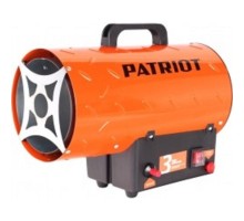 Калорифер газовый PATRIOT GS 16 [633445020] {Мощн. 16 кВт;Эл.двиг.: 25 Вт - 220 Вольт;  Тип газа: пропан/бутан; Расход: 0.9 кг/час; Вес: 4.4 кг; Редуктор и шланг в комплекте}