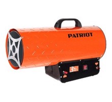 Калорифер газовый PATRIOT GS 50 [633445024] {Мощн. 50 кВт;Эл.двиг.: 70 Вт - 220 Вольт;  Тип газа: пропан/бутан; Расход: 2,9 кг/час; Вес: 7.5 кг; Редуктор и шланг в комплекте.}