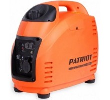 Генератор инверторный PATRIOT 2000i [474101035] {Двигатель 4т, АИ-92, 72сс,мощность рабочая/максимальная -1,5/1,8 кВт, объём бака - 3,6 л, 1 розетка Euro 16A,  вес 18,5 кг}