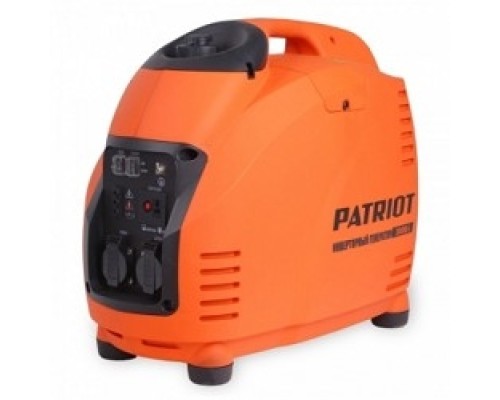 [Генераторы] Генератор инверторный PATRIOT 3000i [474101045] {Двигатель 4т, АИ-92, 149сс, мощность рабочая/максимальная -3,0/3,5 кВт, объём бака - 5,7 л,2 розетки Euro 16A, вес 29,5 кг}