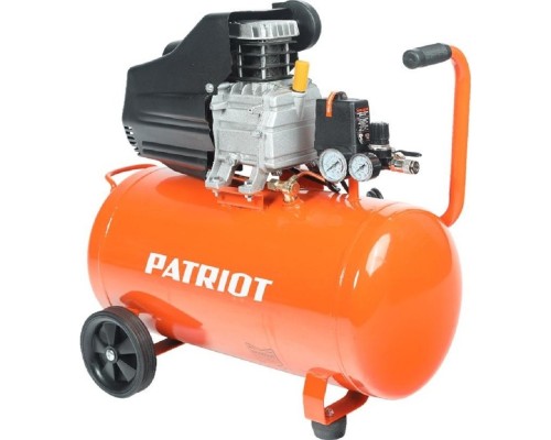[Компрессоры, Пневматическое оборудование] PATRIOT EURO 50-260 Компрессор [525306367] {Мощн.: 1.8 кВт; Напр.: 230В~50Гц; Об.двиг.: 2850 об/мин; Производит.: 260 л/мин; Об.ресивера: 50 л; Давл.: 8 бар; Вес: 27,5 кг;}