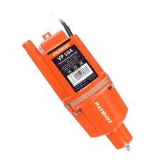 Насос вибрационный PATRIOT VP 10А [315302500] {Нижний забор, 10 м.ый кабель, 300 вт. 18 л/мин. диаметр 96 мм.}