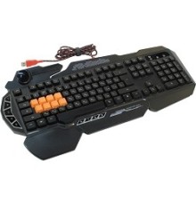 Клавиатура A-4Tech Bloody B318 Black USB Multimedia Gamer LED (подставка для запястий) [326276]