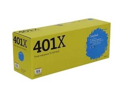 [Расходные материалы] T2 CF401X Картридж (TC-HCF401X) для HP CLJ Pro M252n/M252dw/M277n/M277dw (2300 стр.) голубой, с чипом
