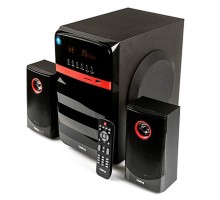 Dialog Progressive AP-240B BLACK - акустические колонки 2.1, 50W+2*10W RMS, Bluetooth, USB+SD reader